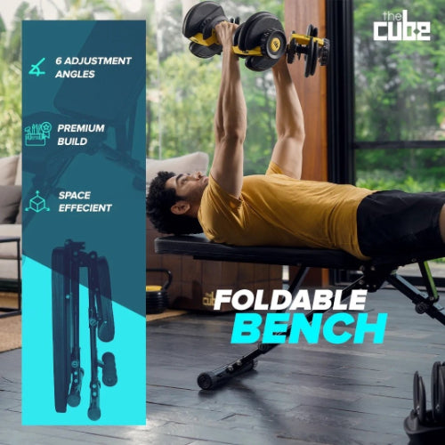 BodyFit Foldable Fitness Bench 250kg