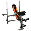 bodysculpture foldable weight lifting bench with arm curl